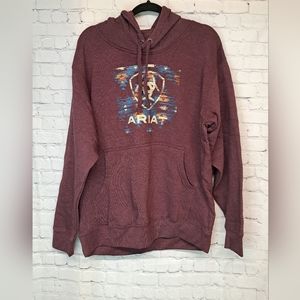 Ariat men's southwest block hoodie